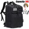 48L/25L Tactical Backpack Nylon Camping Man Military Rucksacks Large Capacity Waterproof Hunting Pack Sport Trekking Fishing Bag