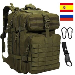 48L Tactical Man Backpack Nylon Camping Military Rucksacks Large Capacity Waterproof Hunting Pack Sport Trekking Fishing Bag