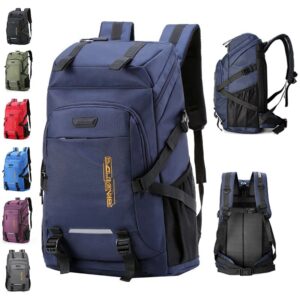 80L 60L Men's Outdoor Backpack Climbing Travel Rucksack Sports Camping Hiking Backpack School Bag Pack For Male Female Women