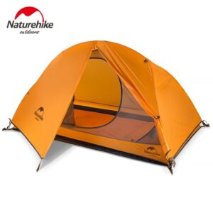 NatureHike Silicone Portable Ultralight Tent Waterproof 4000 tents Double Layer Outdoor Camping Travel Tent NH Camping Tents